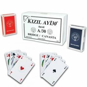 Bisepetim 1030165 Kızıl Ayı Artex A30 Oyun Kağıdı
