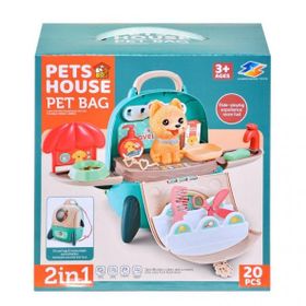 Bisepetim 1115 Sırt Çantalı Pets House Oyun Seti