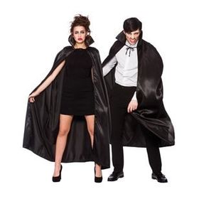 Bisepetim 120 cm Siyah Yakalı Halloween Pelerini