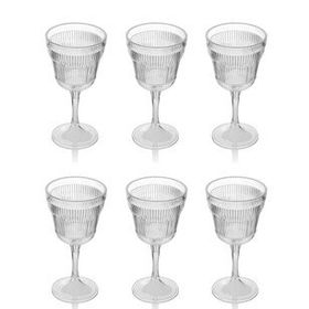 Bisepetim 300 ml Akrilik Şeffaf 6'lıKahve Yanı Bardağı