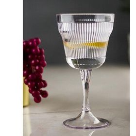 Bisepetim 300 ml Akrilik Şeffaf 6'lıKahve Yanı Bardağı
