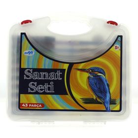 Bisepetim 43 Parça Çantalı Boya Sanat Seti