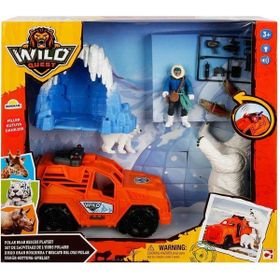 Bisepetim 49203 Sesli Işıklı Wild Quest Kutup Ayısı Kurtarma Oyun Seti