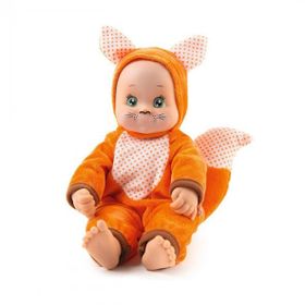 Bisepetim 7600210121 30 cm Minikiss Hayvan Kıyafetli Bebek