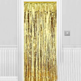Bisepetim 90x200 cm Gold Işıltılı Duvar ve Kapı Perdesi
