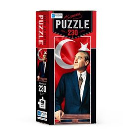 Bisepetim Bayrak Ve Atatürk 230 Parça Puzzle