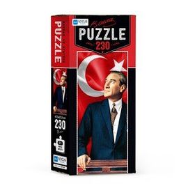 Bisepetim Bayrak Ve Atatürk 230 Parça Puzzle