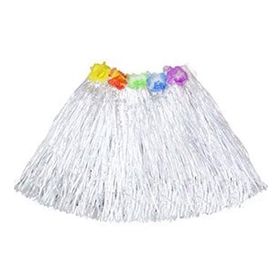 Bisepetim Beyaz 40 cm Hawaii Hula Eteği