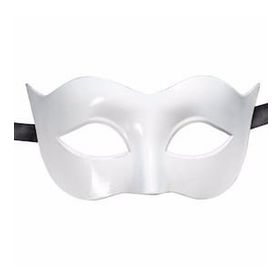 Bisepetim Beyaz Renk Masquerade Kostüm Partisi Venedik Balo Maskesi