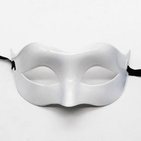 Bisepetim Beyaz Renk Masquerade Kostüm Partisi Venedik Balo Maskesi