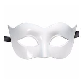 Bisepetim Beyaz Renk Masquerade Kostüm Partisi Venedik Balo Maskesi