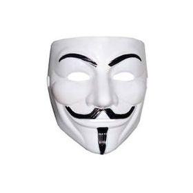 Bisepetim Beyaz Renk V For Vendetta Maskesi