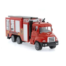 Bisepetim Çek Bırak Metal Mini Söndürücü İtfaiye Kamyonu