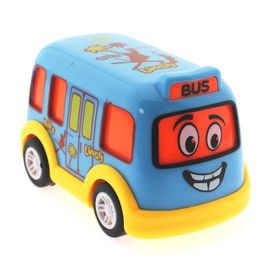 Bisepetim Çek Bırak Mini Sevimli Mavi Otobüs