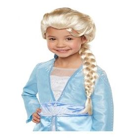 Bisepetim Çocuk Boy Platin Altın Dore Renk Karlar Ülkesi Elsa Frozen Peruğu