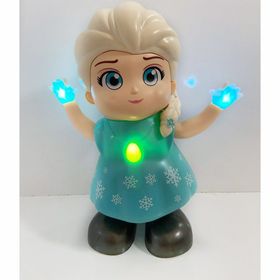 Bisepetim Elsa Dans Eden Prenses Pilli Işıklı Sesli Hareketli Oyuncak