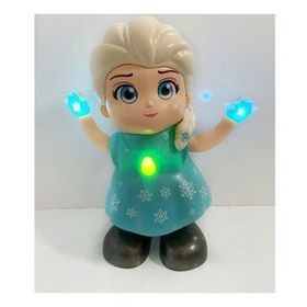 Bisepetim Elsa Dans Eden Prenses Pilli Işıklı Sesli Hareketli Oyuncak