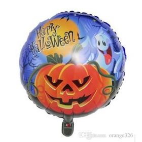 Bisepetim Happy Halloween Folyo 18 inç Balon