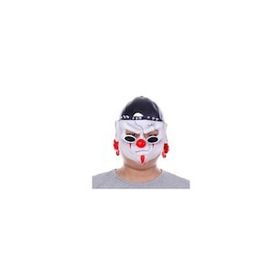 Bisepetim Lateks Şapkalı Gözlüklü Beyaz Maske
