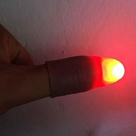 Bisepetim Led Işıklı Sihirli Parmak Işıklı Şaka Parmak
