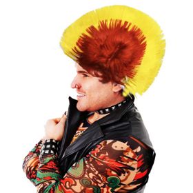 Bisepetim Model 11 Mohican Mohawk Punk Peruk