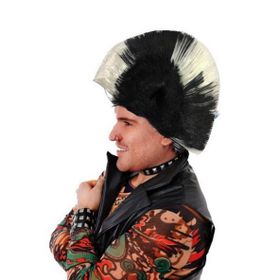 Bisepetim Model 5 Mohican Mohawk Punk Peruk