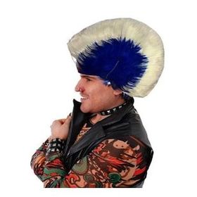 Bisepetim Model 9 Mohican Mohawk Punk Peruk