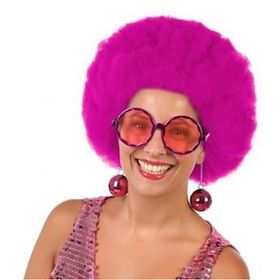 Bisepetim Pembe Renk Disko Toplu Küpeli Parlak Yılbaşı Parti Gözlüğü