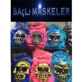 Bisepetim Saçlı Kuru 1 Adet Kafa Maskesi