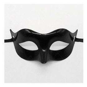 Bisepetim Siyah Renk Masquerade Venedik Balo Maskesi