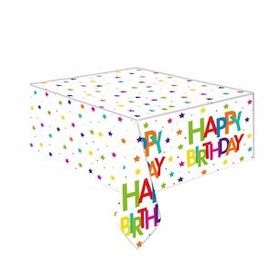 Bisepetim THB7269 120x180 cm Superstar Birthday Masa Örtüsü