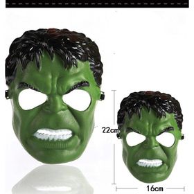 Bisepetim Yeşil Renk Süper Kahraman Hulk Maskesi
