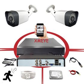 Bises 436 Hareket Algılayan 5 Mp Sony Lens 1080P 36 IR LED Metal Kasa Güvenlik Kamerası Seti