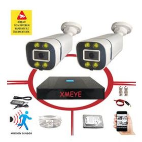 Bises BS 604W 5MP Sony Lens 4 Warm LED Gece Renkli Gösteren Güvenlik Kamerası