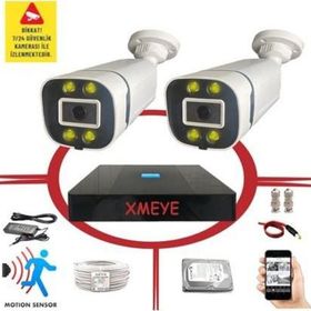 Bises BS 604W 5MP Sony Lens 4 Warm LED Gece Renkli Gösteren Güvenlik Kamerası