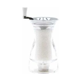 Bisetti Pesaro-Urbino Şeffaf 17.5 cm Akrilik Tuz Değirmeni