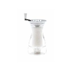 Bisetti Pesaro-Urbino Şeffaf 17.5 cm Akrilik Tuz Değirmeni