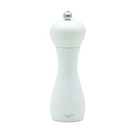 Bisetti Rimini Mat Beyaz 18 cm Karabiber Değirmeni