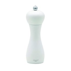 Bisetti Rimini Mat Beyaz 18 cm Karabiber Değirmeni