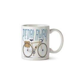 Bisiklet Pedal Away Baskılı Kupa