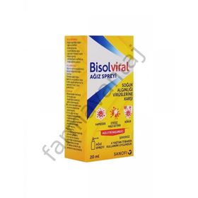 Bisolviral 20 ml Soğuk Algınlığı Virüslerine Karşı Ağız Spreyi