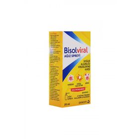 Bisolviral 20 ml Soğuk Algınlığı Virüslerine Karşı Ağız Spreyi