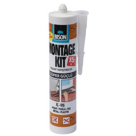 Bison 350 gr Montage Kit Süper Güçlü Yapıştırıcı