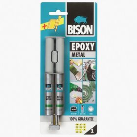 Bison Epoxy Metal 24 ml Çift Şırınga Yapıştırıcı