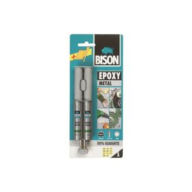 Bison Epoxy Metal 24 ml Çift Şırınga Yapıştırıcı