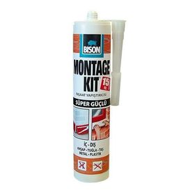 Bison Montaj Kit Süper Güçlü 350 gr Yapıştırıcı