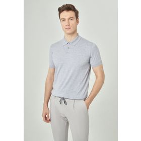 Bisse TR23Y23106_D55 Gri Erkek T-Shirt