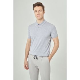 Bisse TR23Y23106_D55 Gri Erkek T-Shirt