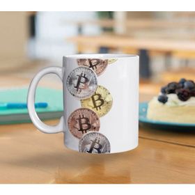 Bitcoin Baskılı Kupa