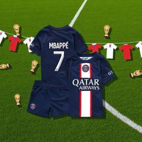 Bite Nose Psg Mbappe Paris Saint Germain 22/23 Sezon Halı Saha Çoraplı 3'lü Set Lacivert Forması
